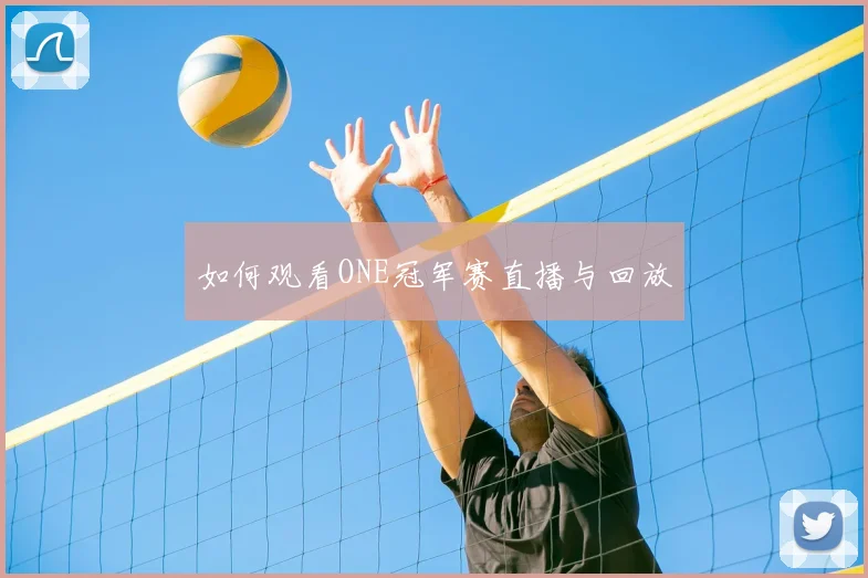 如何观看ONE冠军赛直播与回放